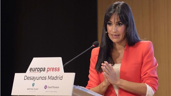 Begoña Villacís, vicealcaldesa de Madrid, protagonista del desayuno informativo de Europa Press.