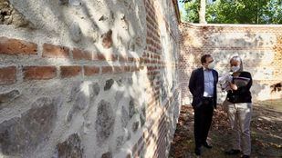 Terminan las obras de restauración en la tapia de la Casa de Campo