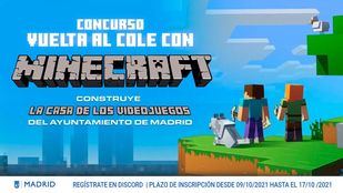 El Ayuntamiento de Madrid lanza un concurso para crear a través de Minecraft la Casa de los Videojuegos