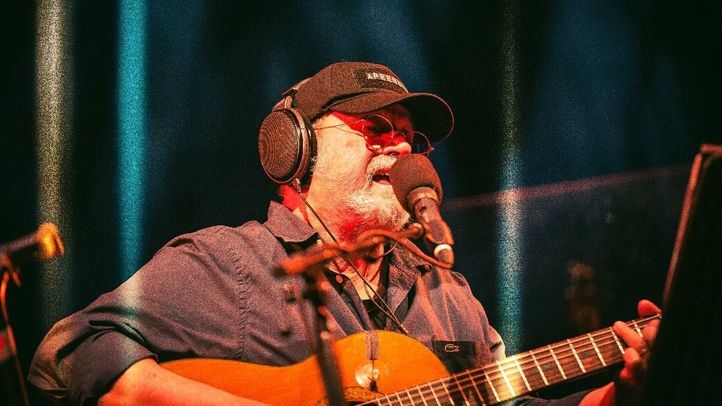 Silvio Rodríguez en un momento del concierto.