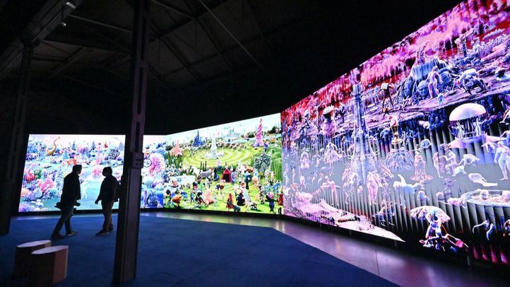 Exposición 'El Jardín de las Delicias', en Matadero.