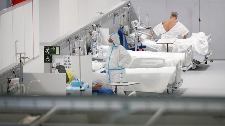 El Hospital Enfermera Isabel Zendal, uno de los cinco centros de la Comunidad de Madrid con mayor número de pacientes por COVID-19