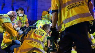 Grave con heridas de arma blanca un menor en el distrito La Latina