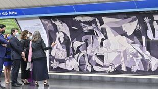 Nuevas pinturas llegan a la Estación del Arte de Metro