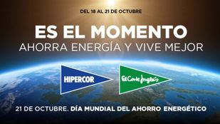 El Corte Inglés celebra el Día Mundial del Ahorro Energético apagando las fachadas de sus centros
