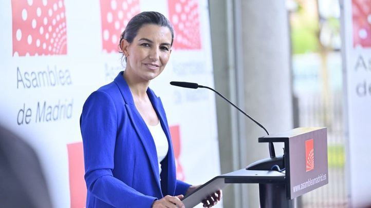 Rocío Monasterio, portavoz de Vox en la Asamblea de Madrid
