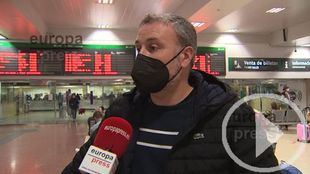 La estación de Chamartín se llena de viajeros dispuestos a pasar un puente "familiar"