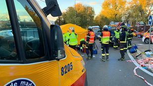 Estables las niñas atropelladas en el Colegio Montealto