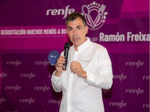 El chef Ramón Freixa asesora en la nueva oferta gastronómica a la plaza de los trenes de Renfe