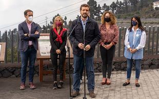 Casado evita 'mojarse' sobre el pulso Ayuso-Almeida