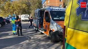 Intoxicadas nueve personas tras arder una vivienda en Alcalá