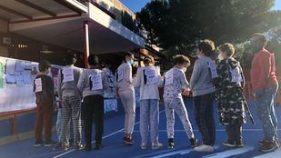 Con el pijama a clase por el acogimiento de niños y adolescentes
