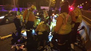 Herido de gravedad el conductor de un patinete atropellado en Chamberí