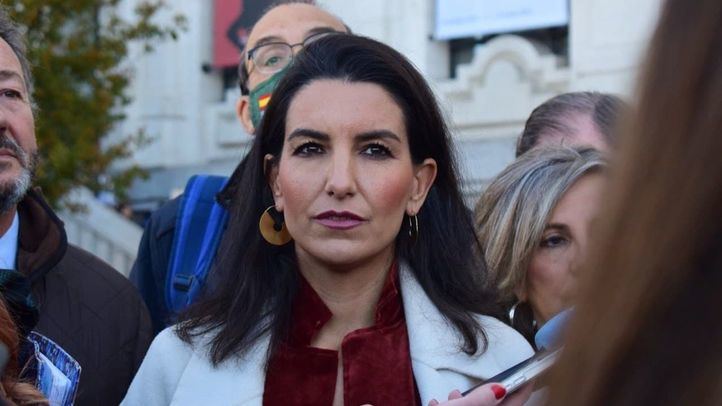 Rocío Monasterio, portavoz de Vox en la Asamblea de Madrid