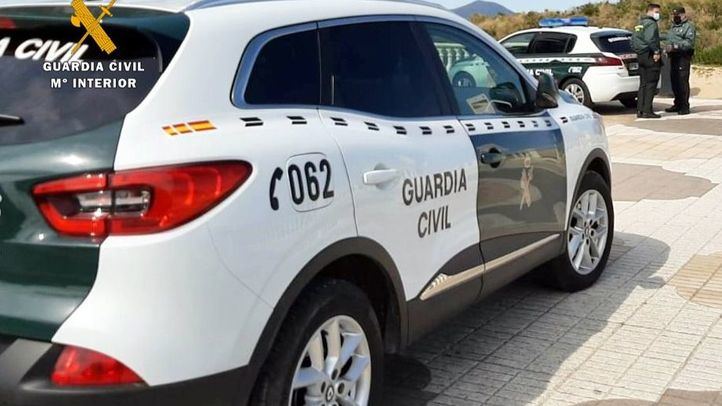 Coche patrulla de la Guardia Civil