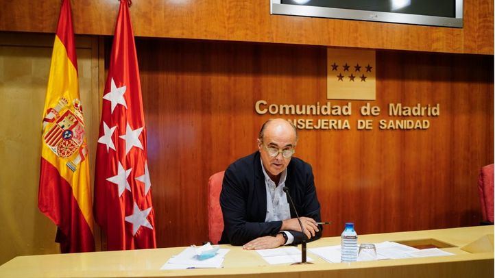 El viceconsejero de Salud Pública y Plan COVID-19 de la Comunidad de Madrid, Antonio Zapatero