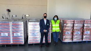 Mercadona dona 11.700 kilos de producto de primera necesidad al Banco de Alimentos de Madrid