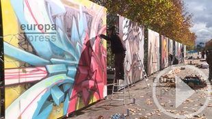 El Retiro acoge la final de la Liga Nacional de Graffiti