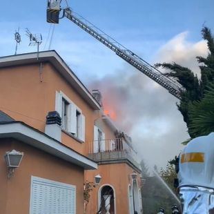 Controlado sin heridos un incendio en Moncloa-Aravaca