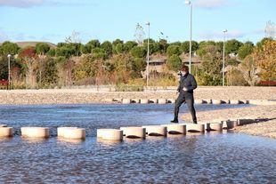 El parque de la Gavia oxigena Villa de Vallecas