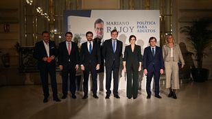 Rajoy reúne a Ayuso y Casado en la presentación de su libro 'Política para adultos'