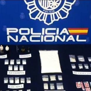 La Policía desmantela un punto de venta de drogas sintéticas en Chueca