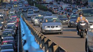 El tráfico en Madrid complica la Operación Salida del puente de diciembre