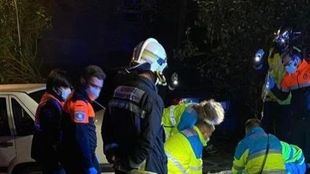 Muere un hombre atrapado por su vehículo al tratar de arrancarlo empujando