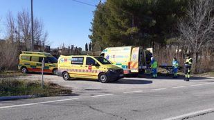 Herido grave un ciclista tras sufrir una caída en Chinchón
