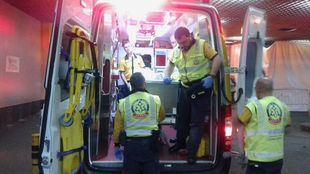 Trasladado grave al hospital un joven con una intoxicación etílica