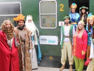 Regresa el Tren de los Reyes Magos de ALSA