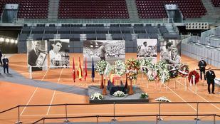 Madrid despide a Santana en la Caja Mágica