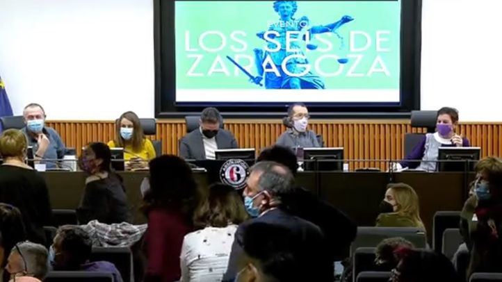 Captura del vídeo de Vox en redes sociales