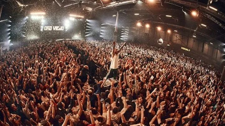 Imagen de una macrofiesta celebrada en Nocheviejas anteriores