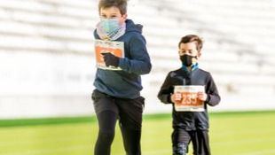 Más de 1.000 niños participaron en la San Silvestre Vallecana Mini