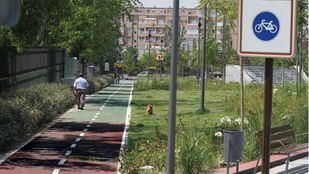 La reforma de la avenida del General Perón: un carril bici, zona infantil y más arbolado