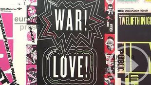 El diseño gráfico cobra vida en la exposición dedicada a Paula Scher