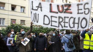 Vecinos de la Cañada Real denuncian un nuevo invierno sin luz