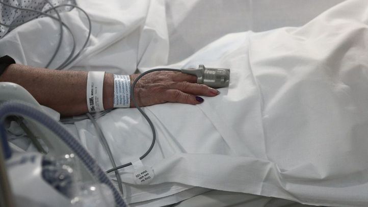 Paciente en el Hospital Zendal