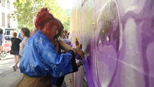 Vandalizado por segunda vez el mural feminista de Ciudad Lineal