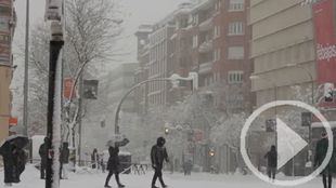 Filomena, el temporal que paralizó la capital