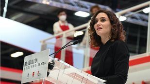 Ayuso presenta en Fitur 'Madrid Turismo', una plataforma para impulsar el sector