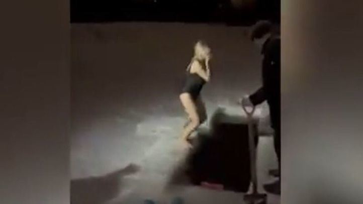 El vídeo viral de una mujer que se ahoga en el hielo