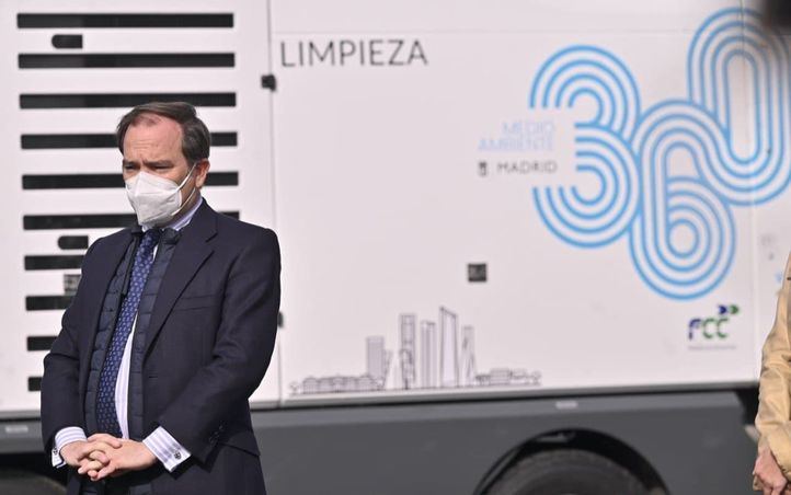 El delegado de Medio Ambiente y Movilidad, Borja Carabante.