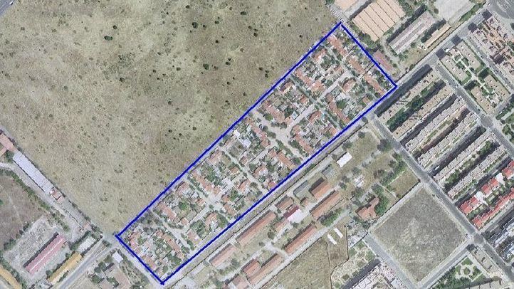 Colonia Militar de Campamento, en el distrito de Latina.
