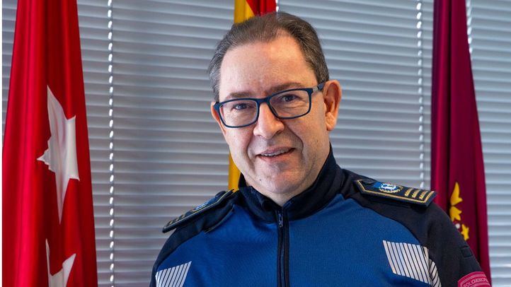 Óskar de Santos, comisario general de la Policía Municipal de Madrid.