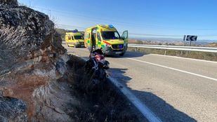 Herido de gravedad un motorista tras colisionar con un turismo en Arganda del Rey