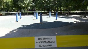 El Retiro y 8 parques, con restricciones por rachas de viento