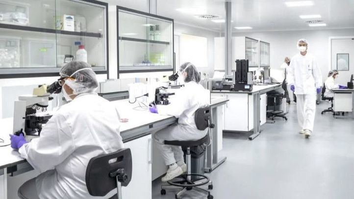 Laboratoria donde se trabaja con la vacuna española.