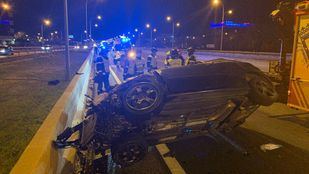 Un choque frontal en la A-2 se salda con un fallecido y un herido grave